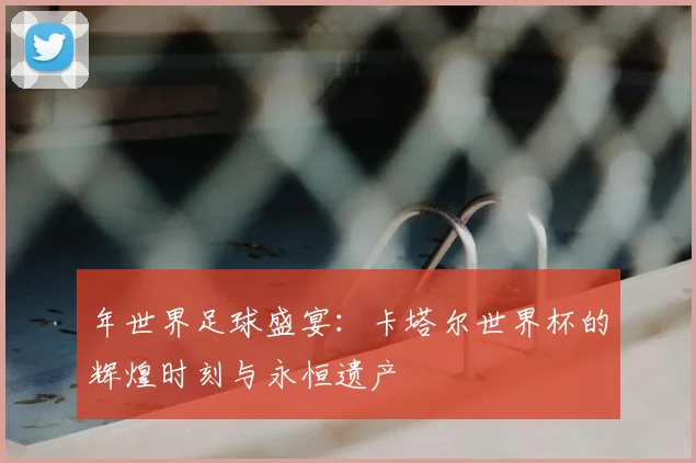 年世界足球盛宴：卡塔尔世界杯的辉煌时刻与永恒遗产